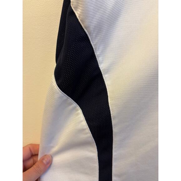 Champion Double Dry Polo Shirt White Navy Athletic Performance Men’s Large - Picture 11 of 11